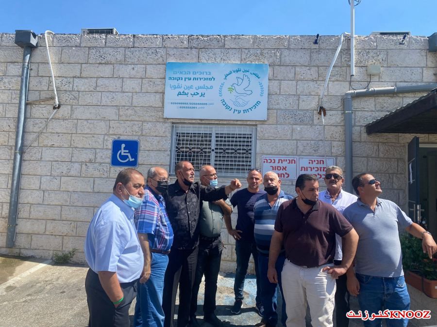 الطيبي والسعدي في جولة تفقديّة لقريتي عين رافا وعين نقوبا اثر الحريق في منطقة القدس